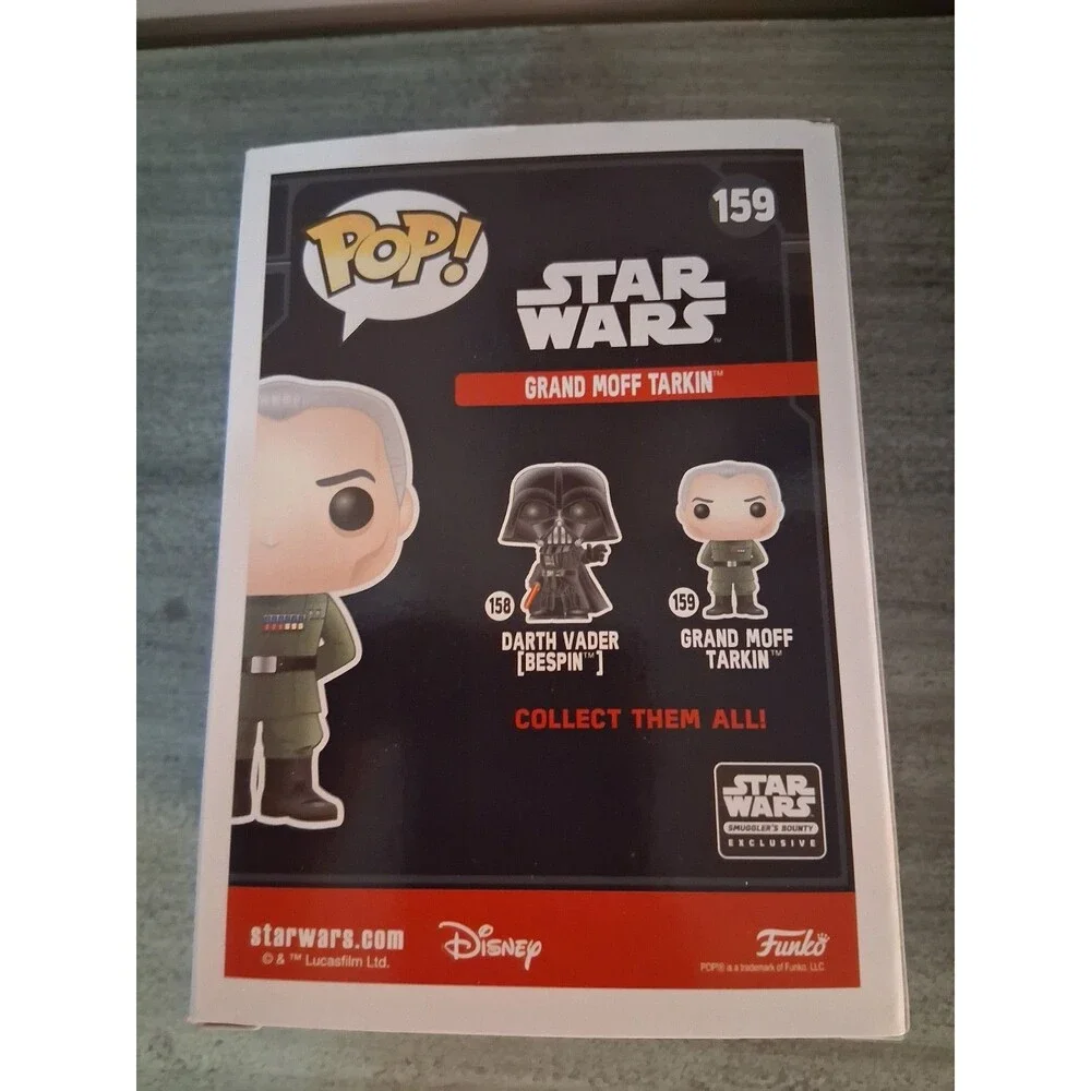 NIB Funko POP! Star Wars Grand Moff Tarkin Vinyl Figure #159 Smuggler's Bounty